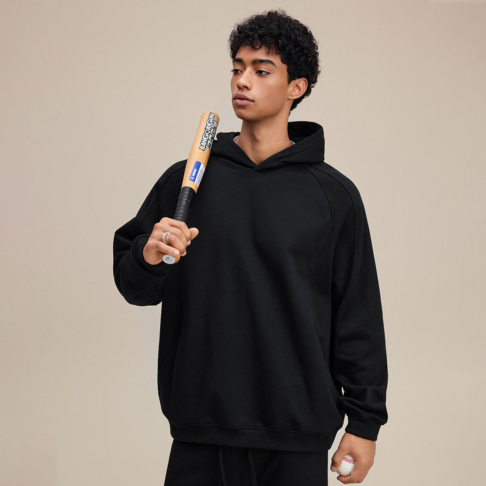 Colorblock Panel Design | Oversized Hoodie - Santo 