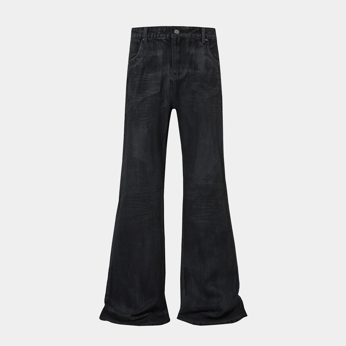 Washed Black Flare | Stacked Jeans - Santo 