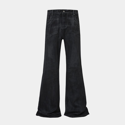 Washed Black Flare | Stacked Jeans - Santo 