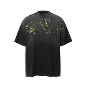 Splatter Graphic | Black T-Shirt - Santo 