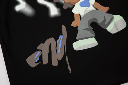 'Manga Art' T Shirt - Santo 