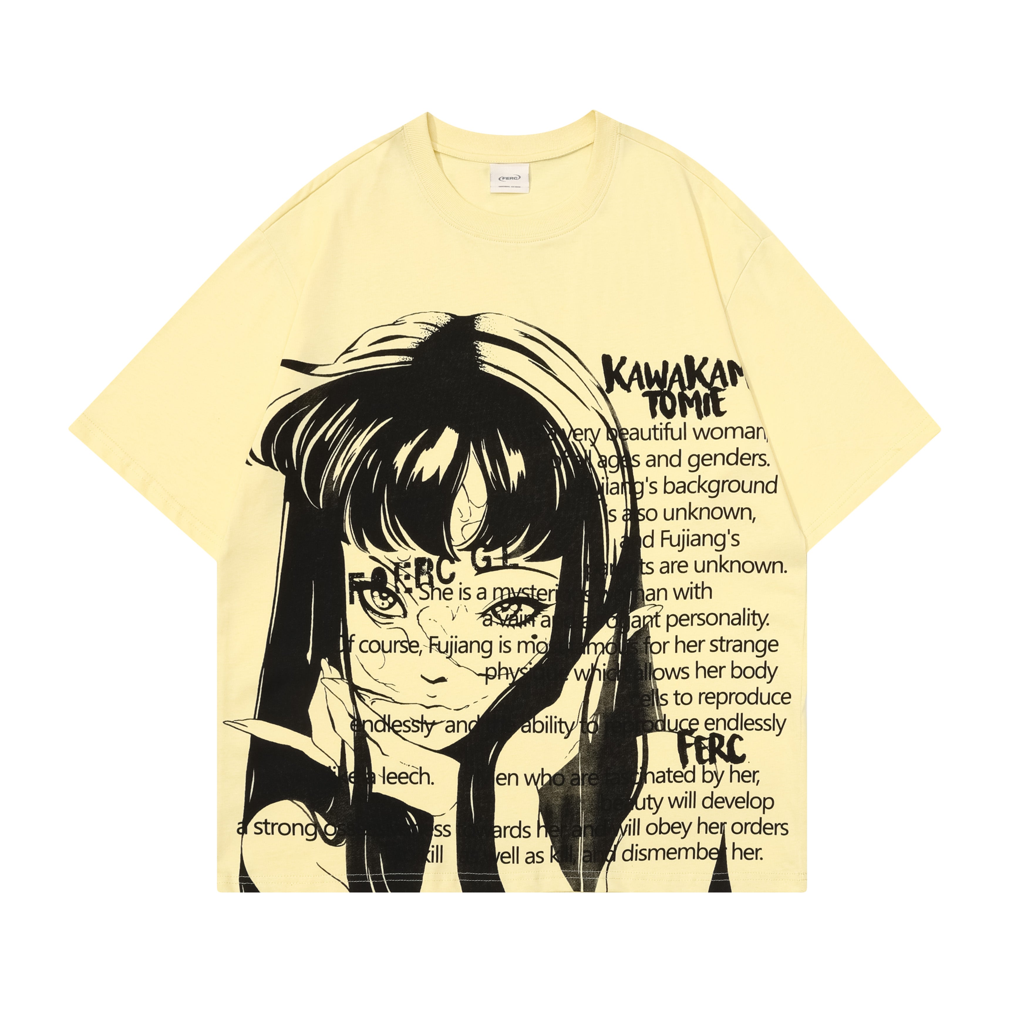 'Anime Girl' T shirt - Santo 