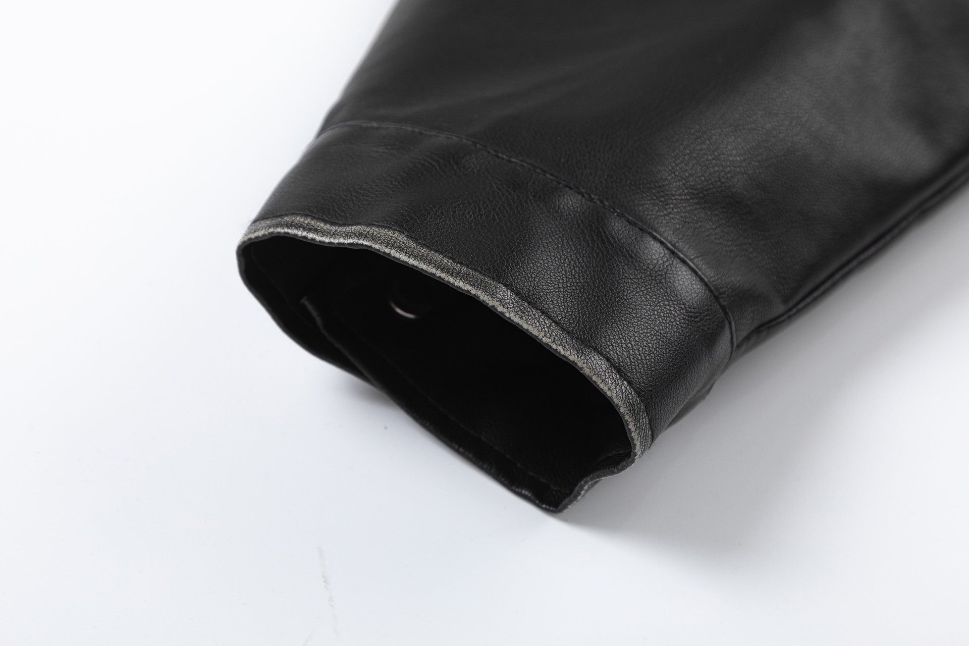 Black Echo | Retro Black Leather Jacket