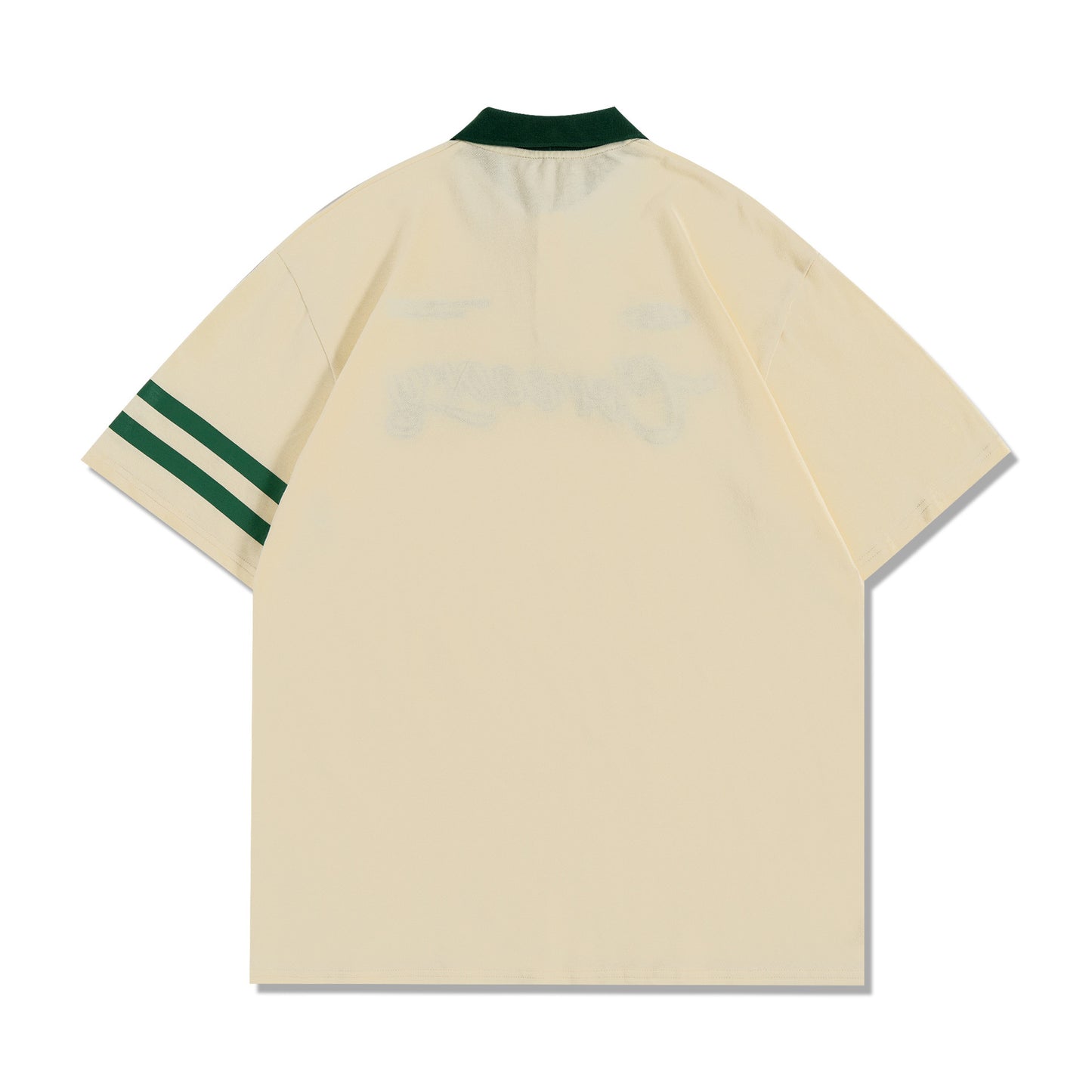 Embro Core |  Embroidered Varsity Polo Shirt - Santo 