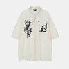 Polo Graffiti Rose | Beige