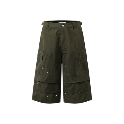 Splatter-Paint | Cargo Shorts - Santo 