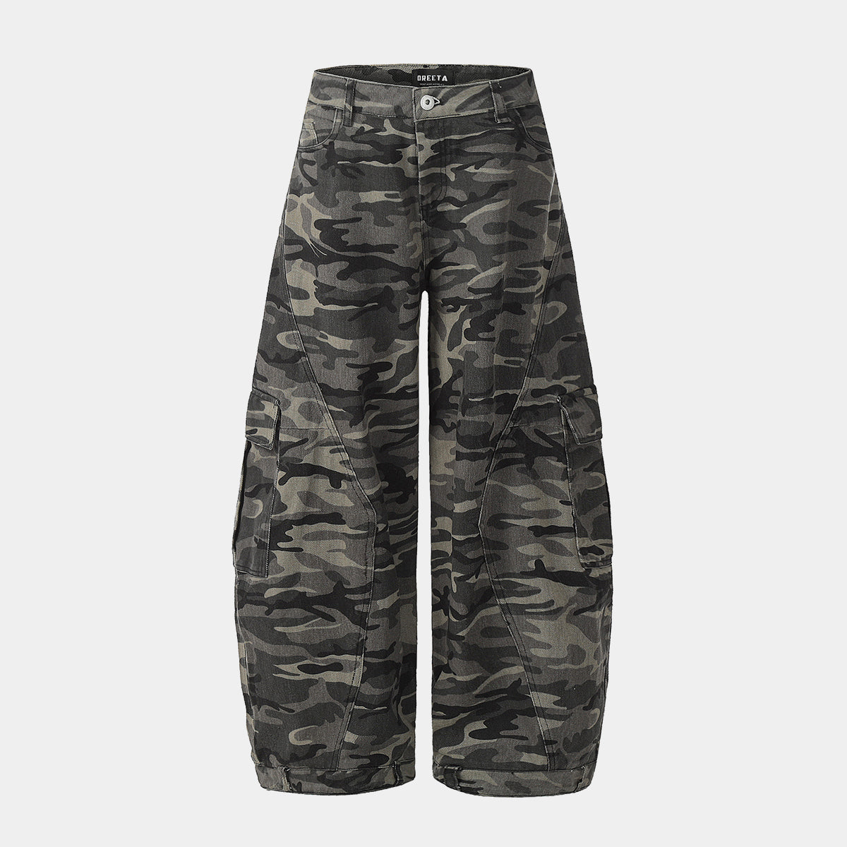Tactical Camo | Baggy Jeans - Santo 