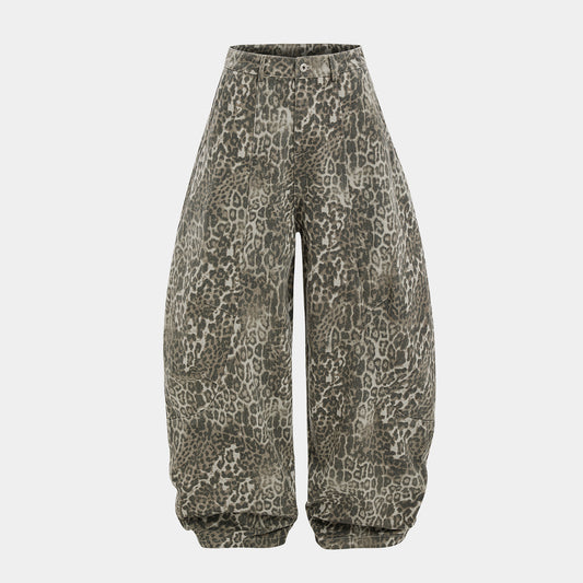Leopard | Baggy Jeans - Santo 