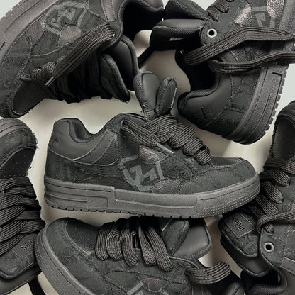 Retro Graffiti | Y2K Punk Skate Sneakers