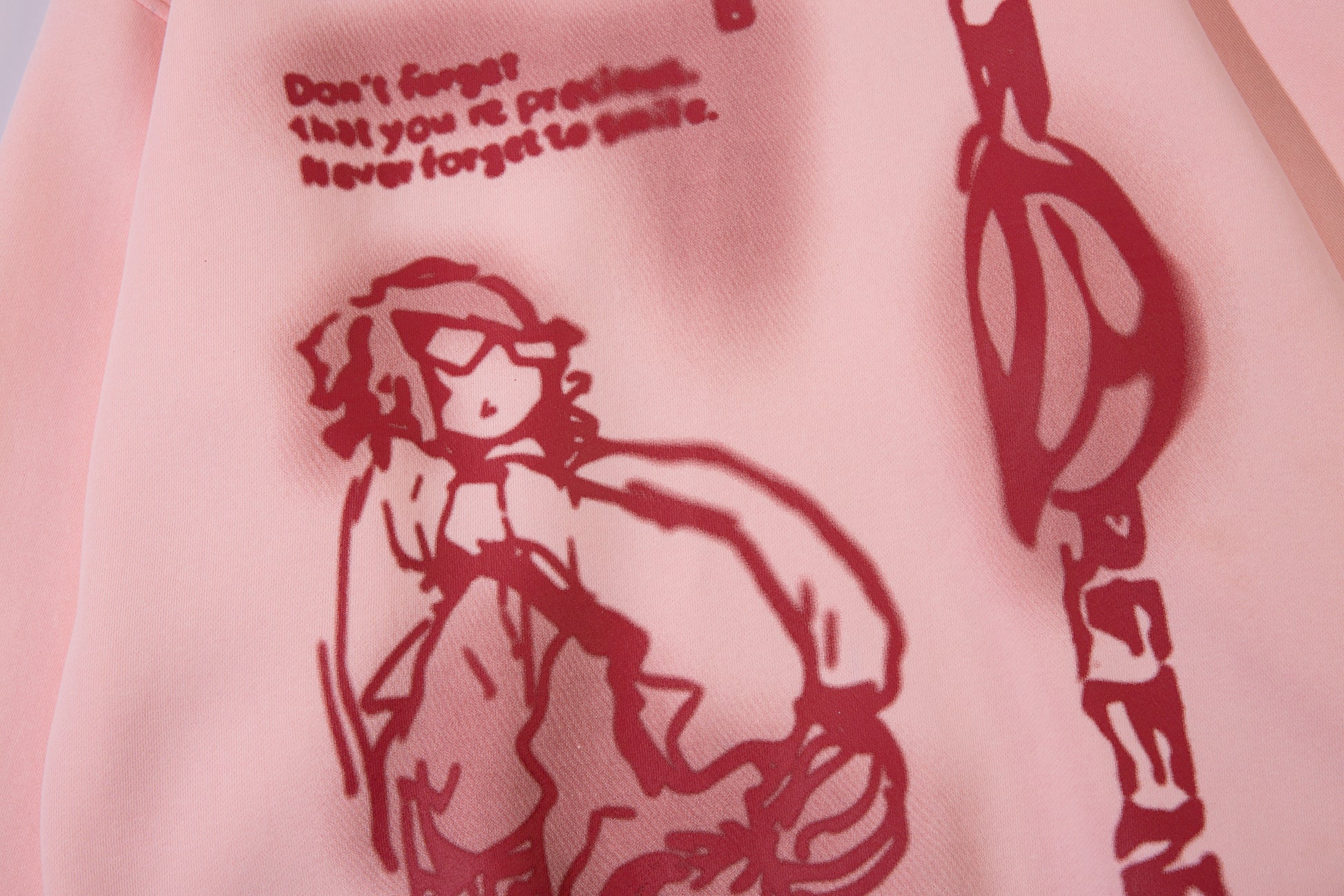 Anime Print | Oversized Hoodie - Santo 