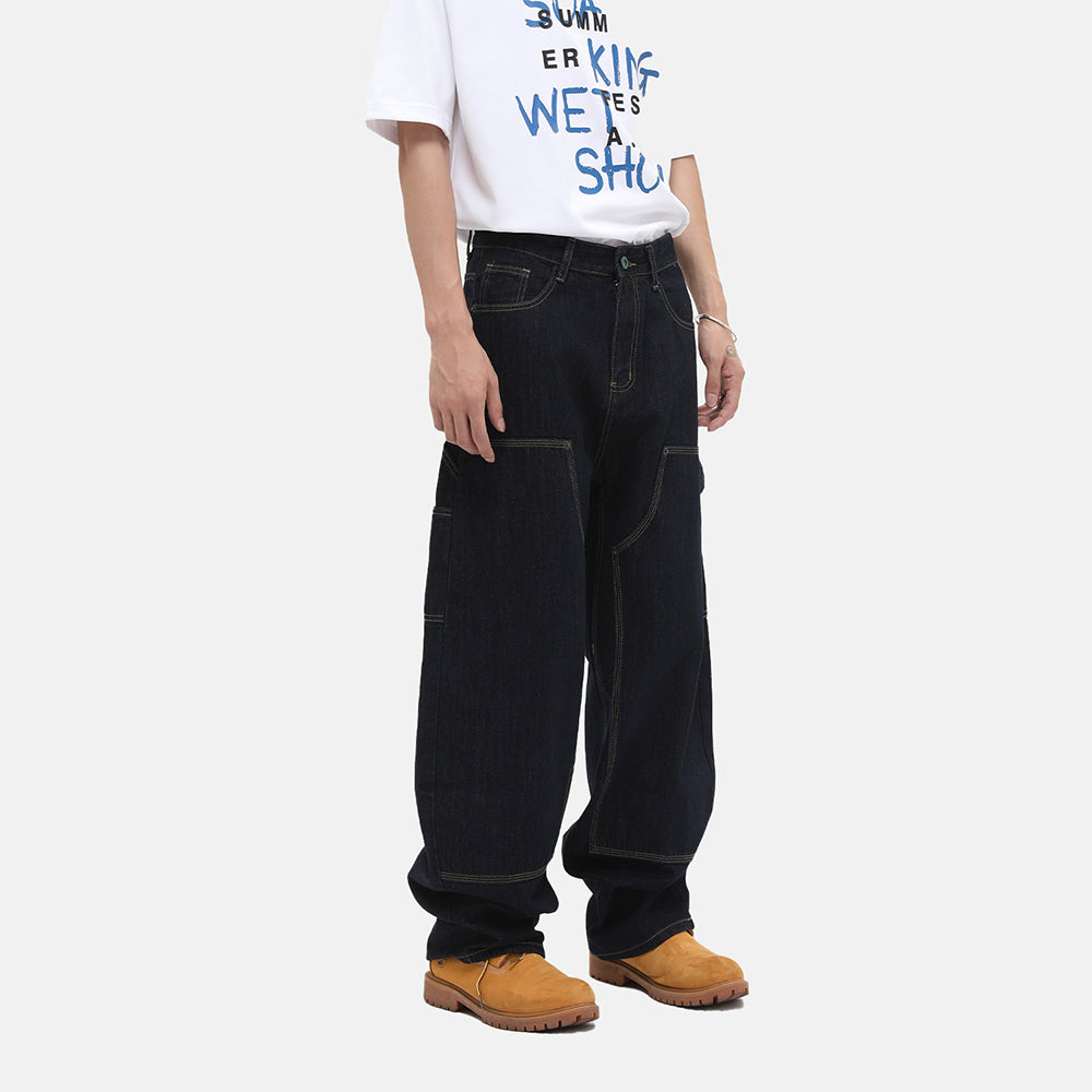 Washed Line | Cargo Baggy Jeans