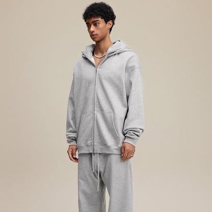 Windproof Mask | Oversized Zip Up Hoodie - Santo 