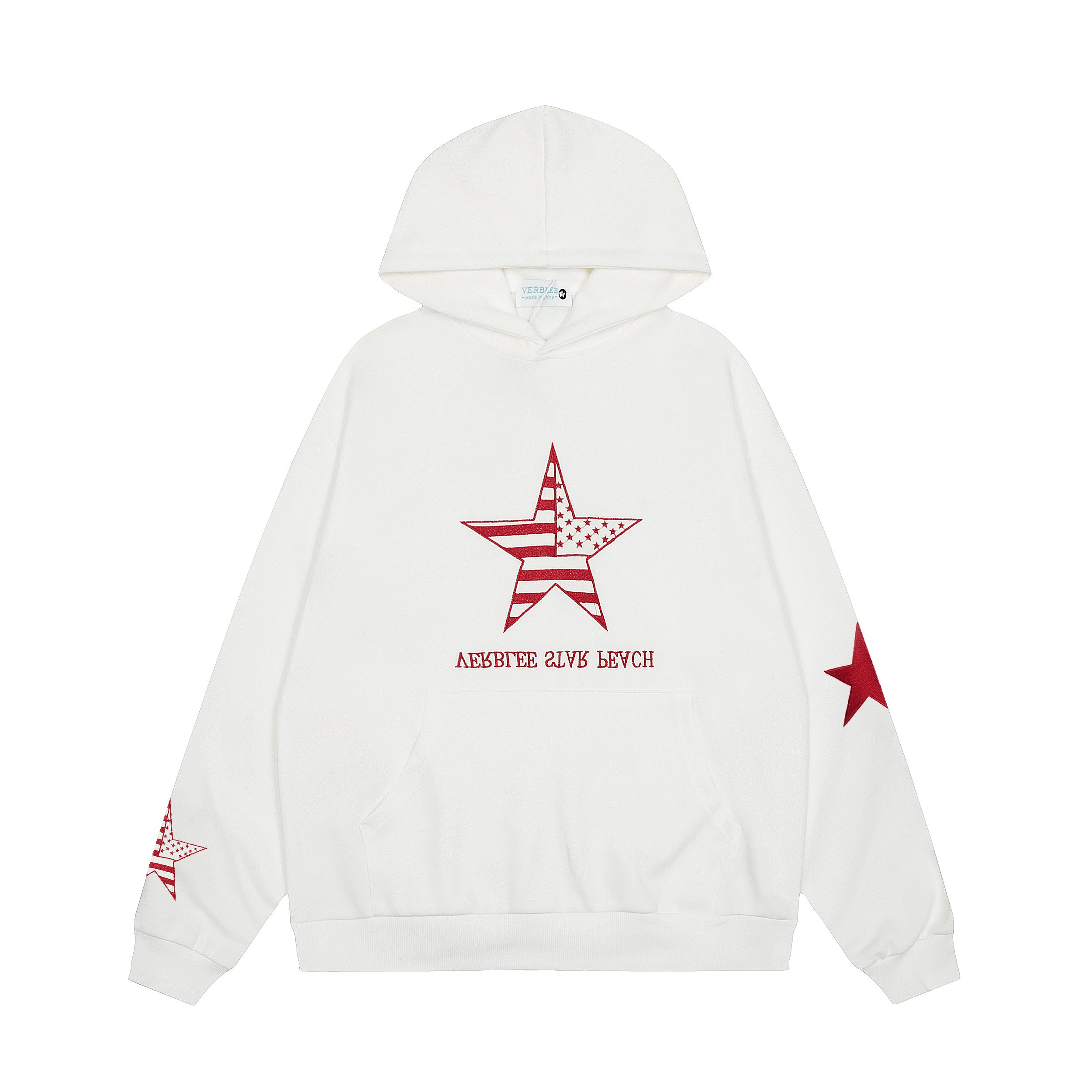 Star Print | Retro Hoodie