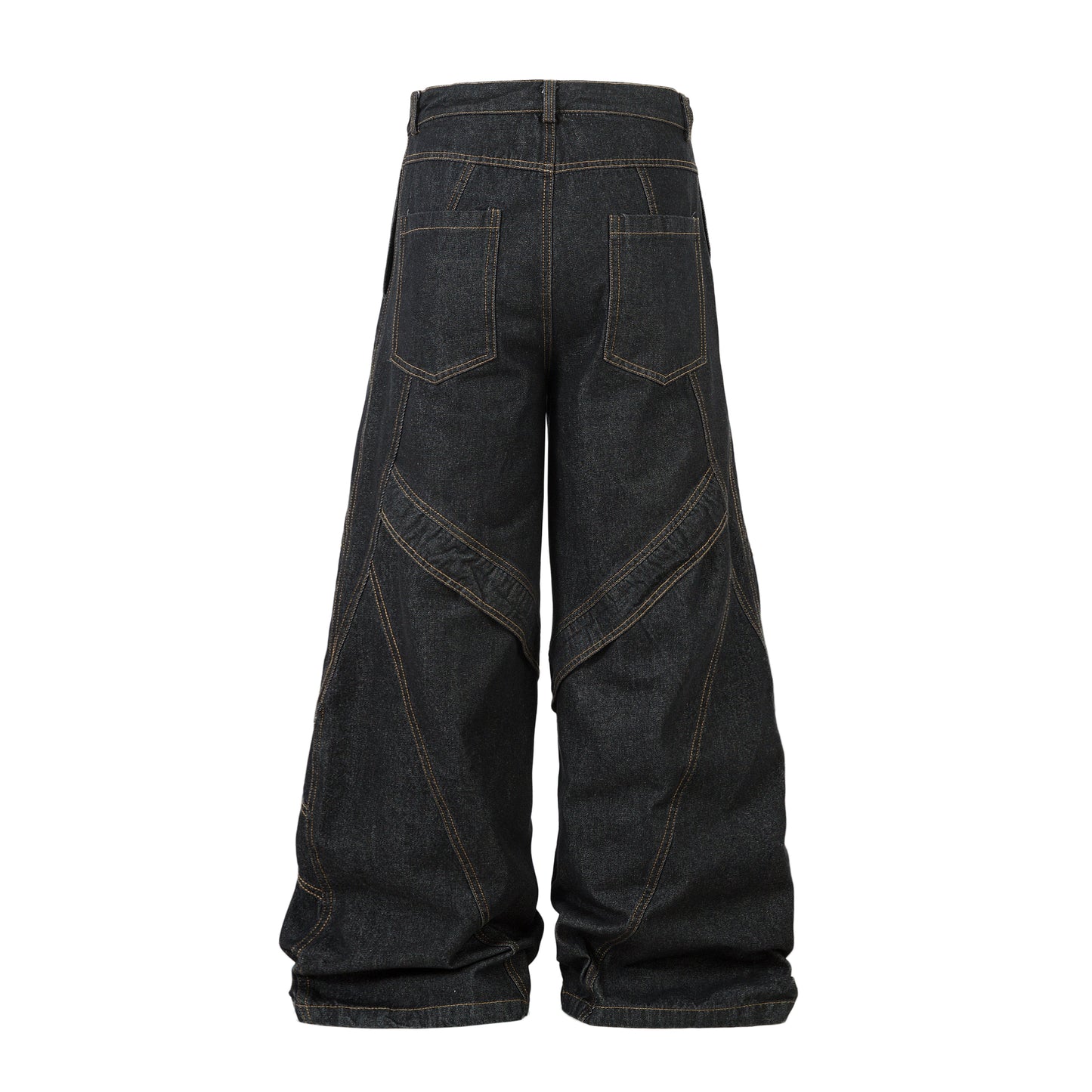 Minimal Panel Cut | Baggy Jeans - Santo 
