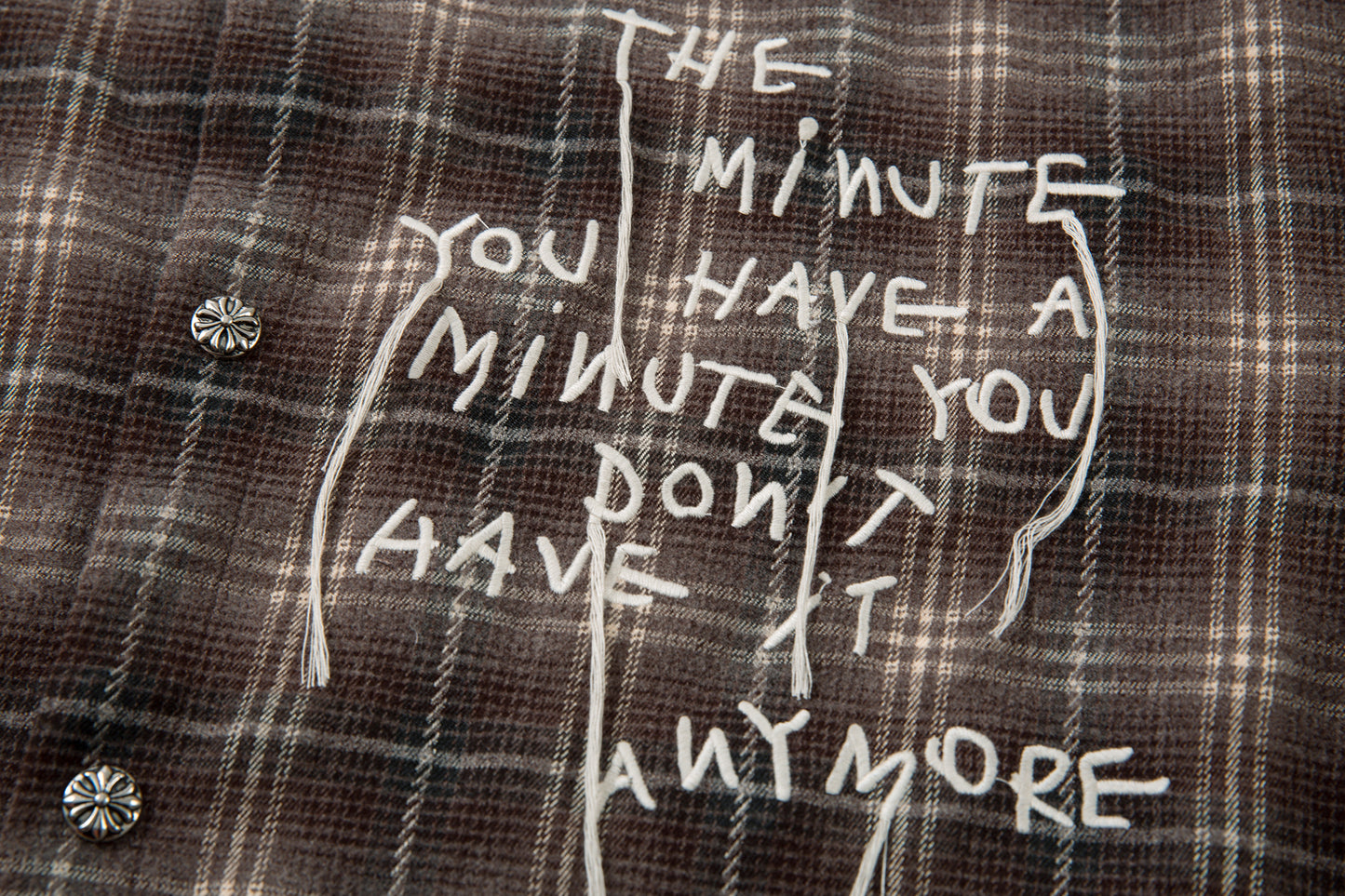 Vintage Plaid Contrast | Layered Sweatshirt - Santo 