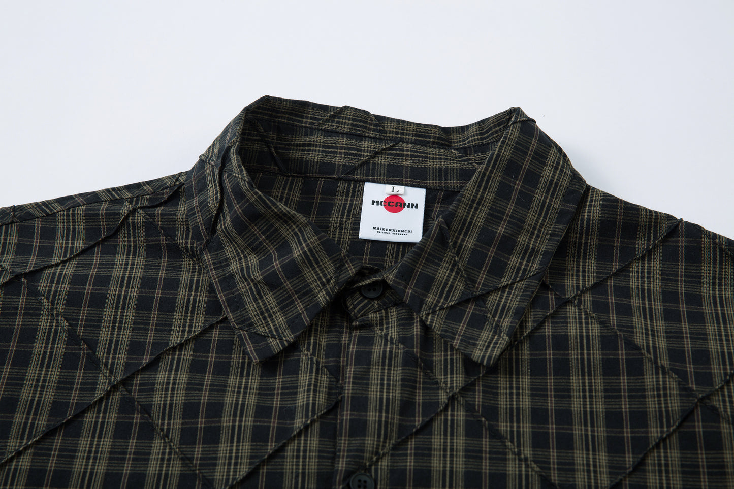 Layered Plaid Shirt | Street Sweatshirt - Santo 