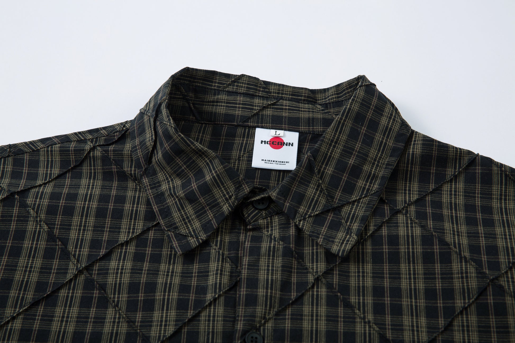 Layered Plaid Shirt | Street Sweatshirt - Santo 