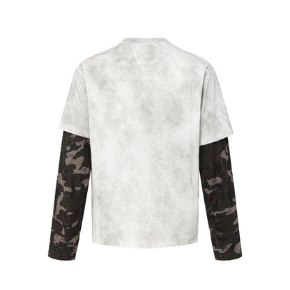 Camo Layered 72 Print | Vintage Sweatshirt - Santo 