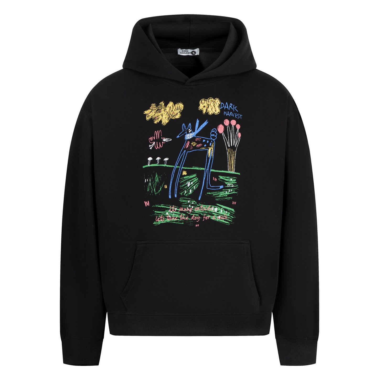 Abstract Animal Print | Graffiti Hoodie - Santo 