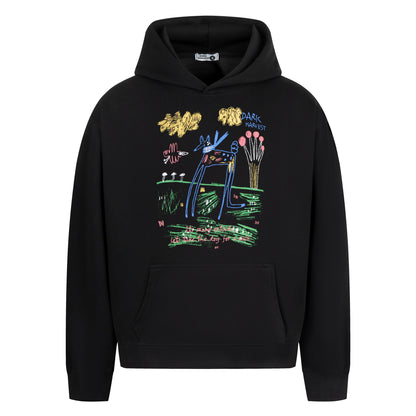 Abstract Animal Print | Graffiti Hoodie - Santo 