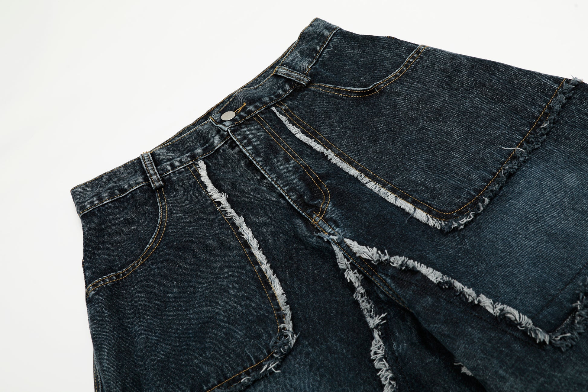 Star Patch Destroyed | Baggy Jeans - Santo 