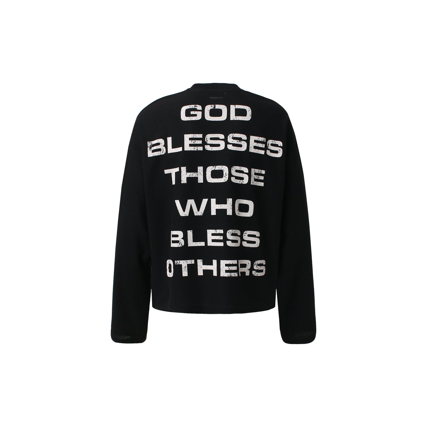 Distressed Cross Graphic | Punk Sweatshirt - Santo 