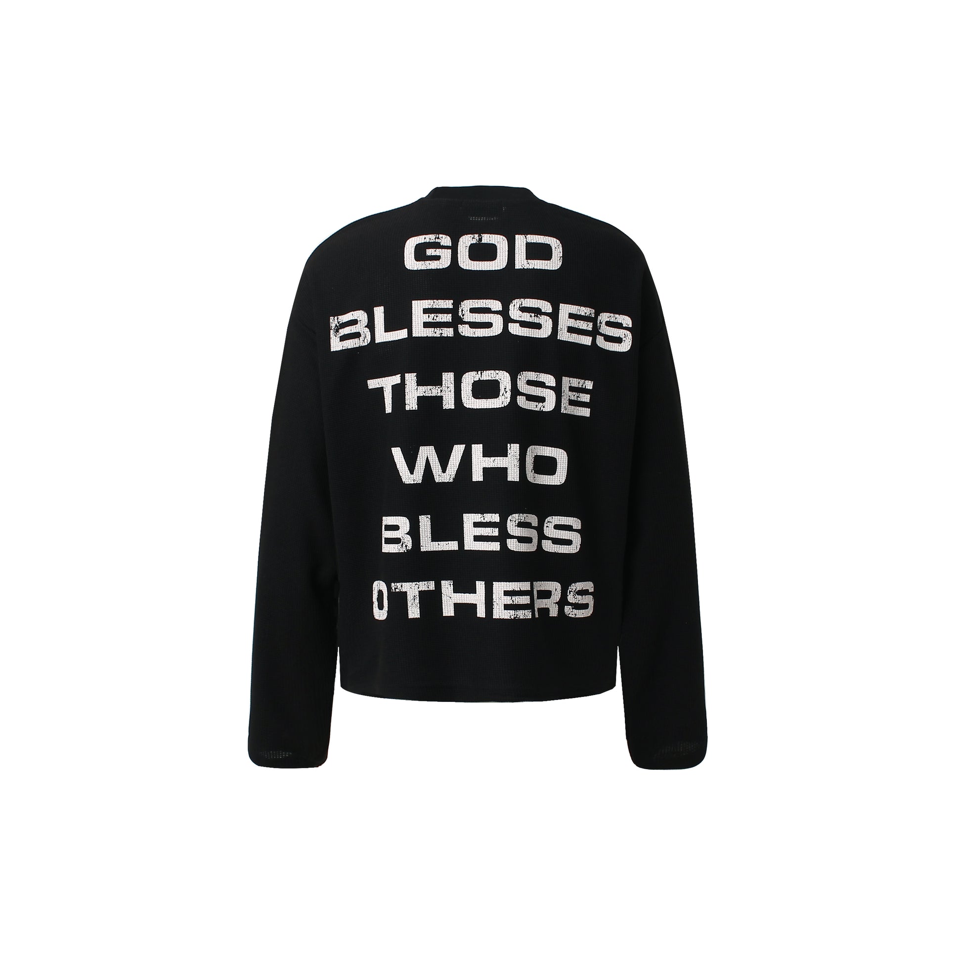 Distressed Cross Graphic | Punk Sweatshirt - Santo 
