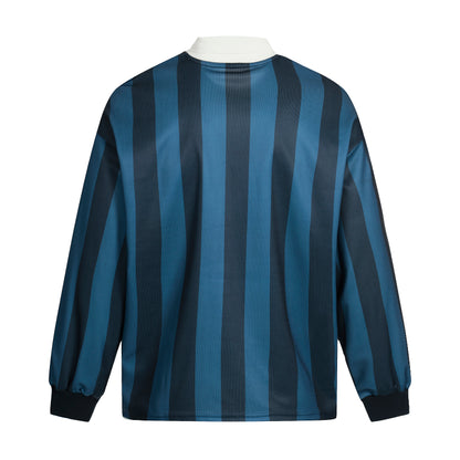 Signature Stripes Graphic | V-Neck Sweatshirt - Santo 