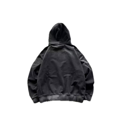 Shark Graphic | Washed Hoodie - Santo 