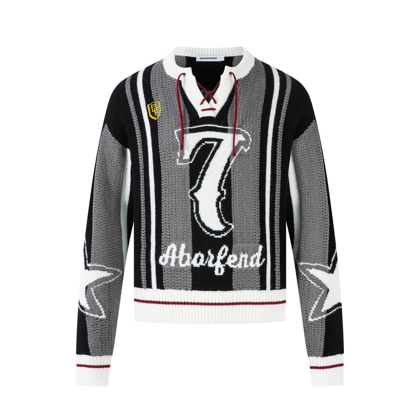 Striped Varsity | Knit Racing Sweater