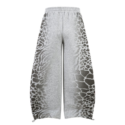 Starfall Drift | Wide-Leg Printed Sweatpants
