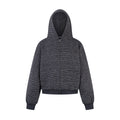 STRIPE CLOUD | Minimalist Knit Zip Hoodie