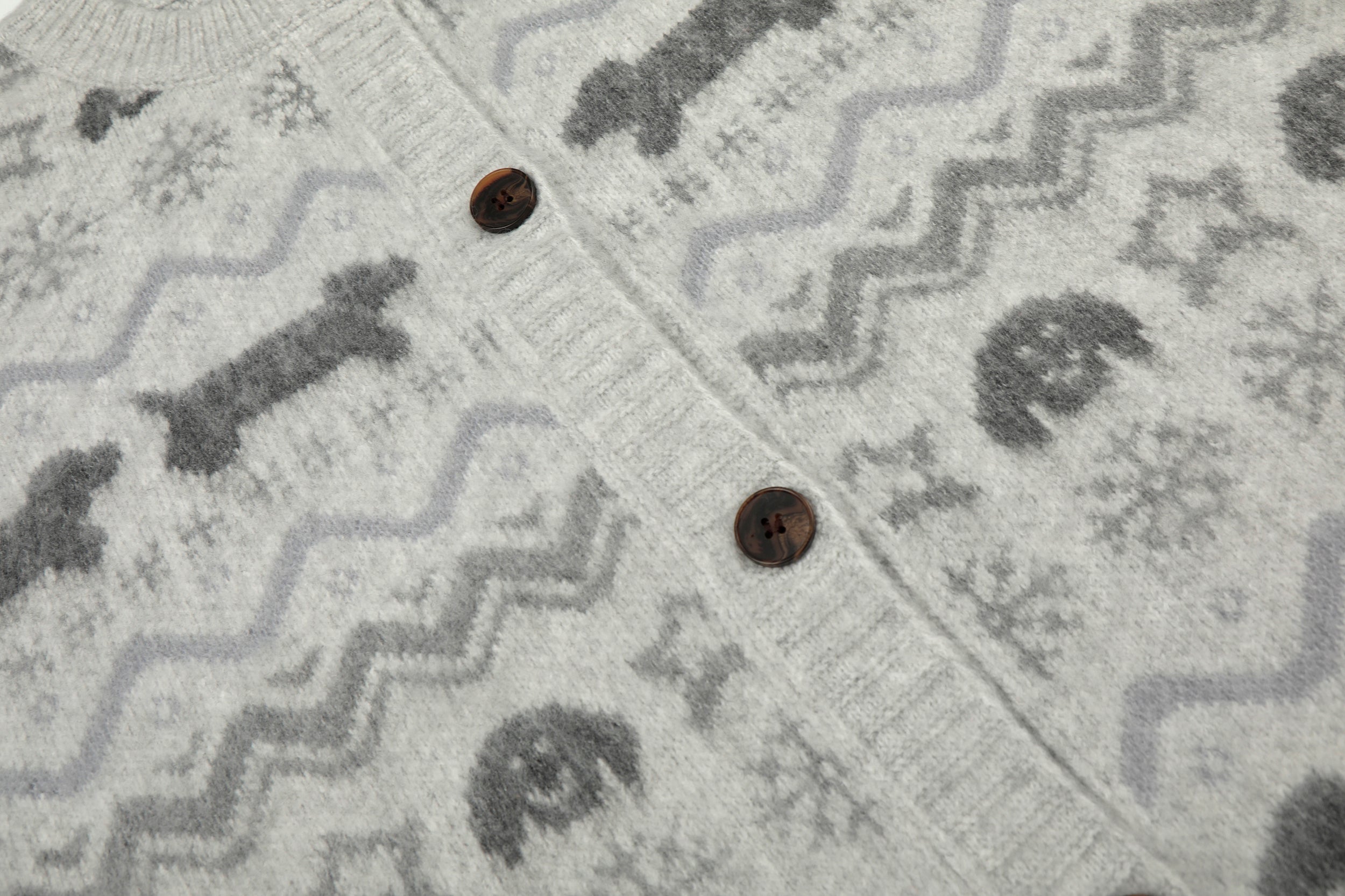 Puppy Fair | Button-Up Cardigan Sweater