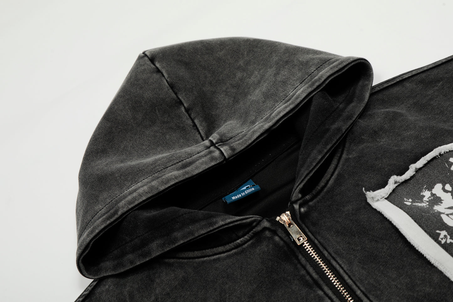 TIE SHADE | Ombre Button Shirt with Clip-on Tie - Santo 