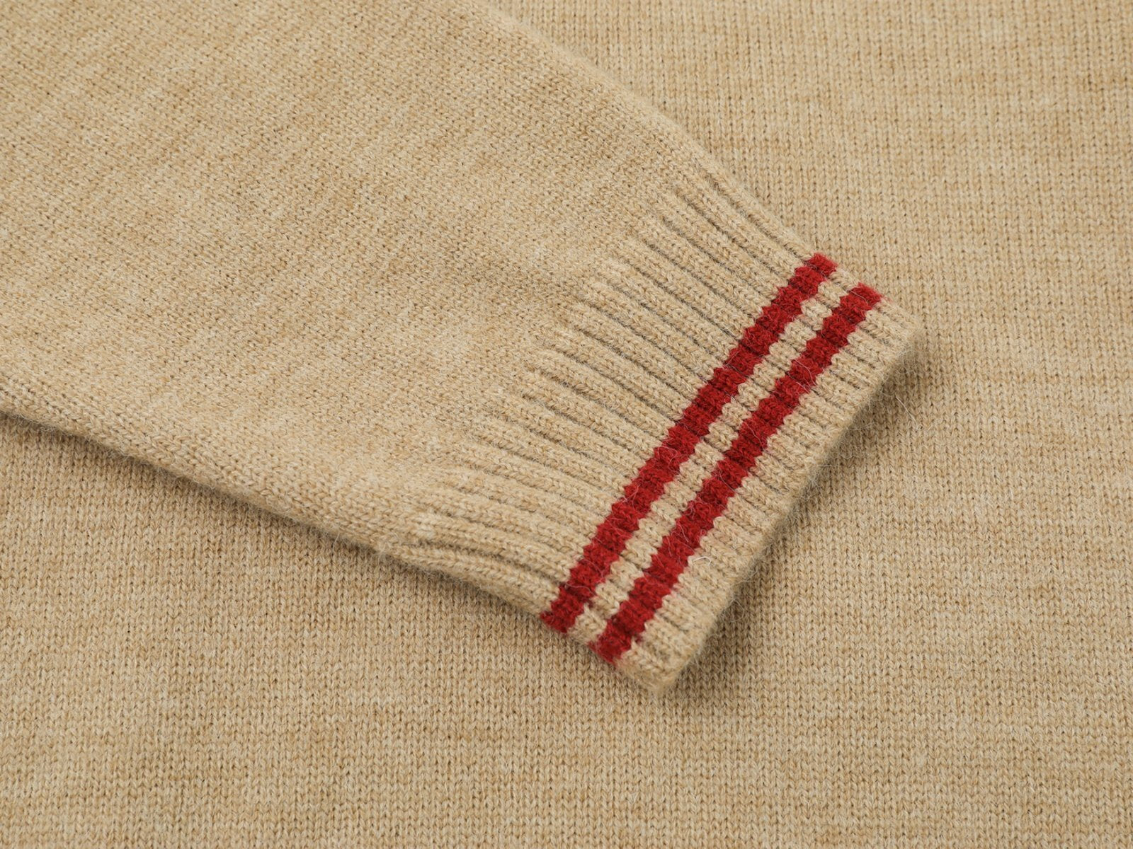 Winston | Dual-Collar Cable Knit Sweater