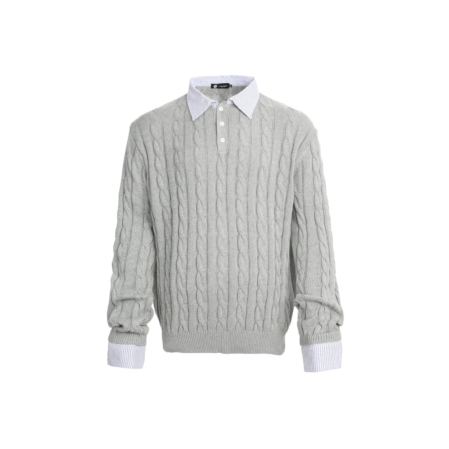 Fuzzy Pup | Dog Sweater with Colorful Knit Scarf