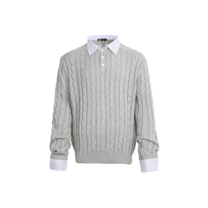 Fuzzy Pup | Dog Sweater with Colorful Knit Scarf