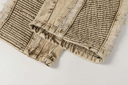 Fray Flair | Veste en jean effilochée