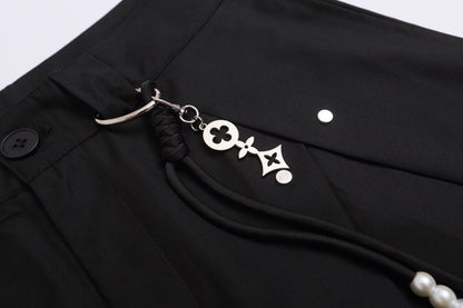 Pantaloncini di jeans con stampa a stelle Starlight | Streetwear