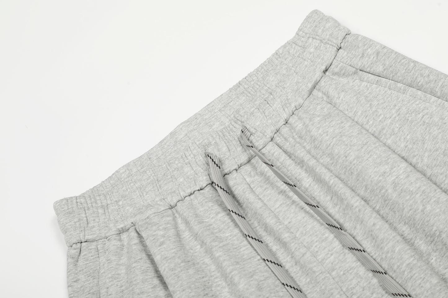 Drawstring Wide Leg Relaxed Sweatpants