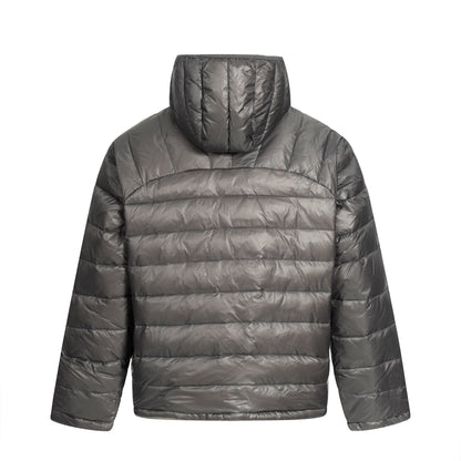 Lightweight Half-Zip | Hooded Puffer Jacket