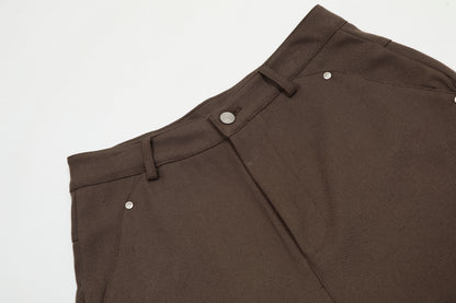 Retro Unisex Barrel Baggy Pants