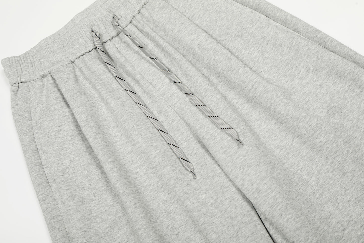 Drawstring Wide Leg Relaxed Sweatpants