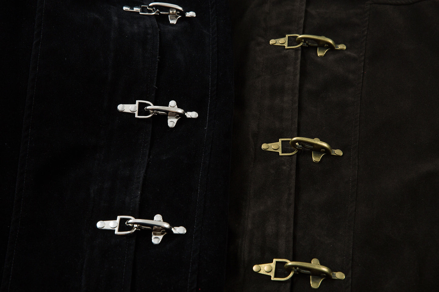 Retro Unique Metal Button Lapel Suede Bomber Jacket