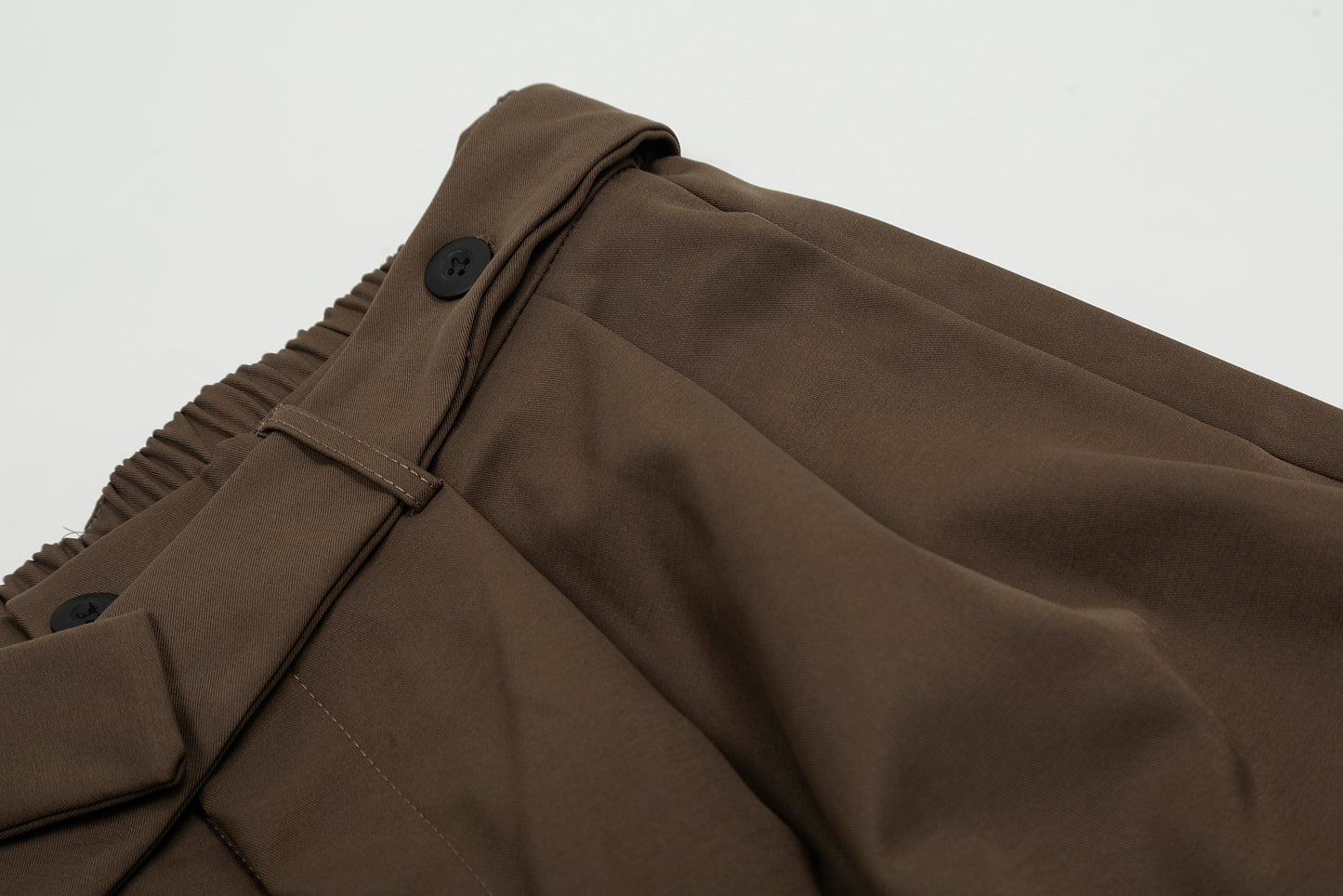 Pleated Belted Machete Track Pants