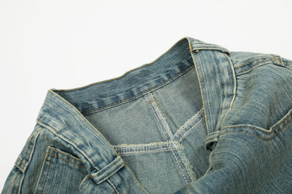 Fray Flair | Ausgefranste Denim-Jacke