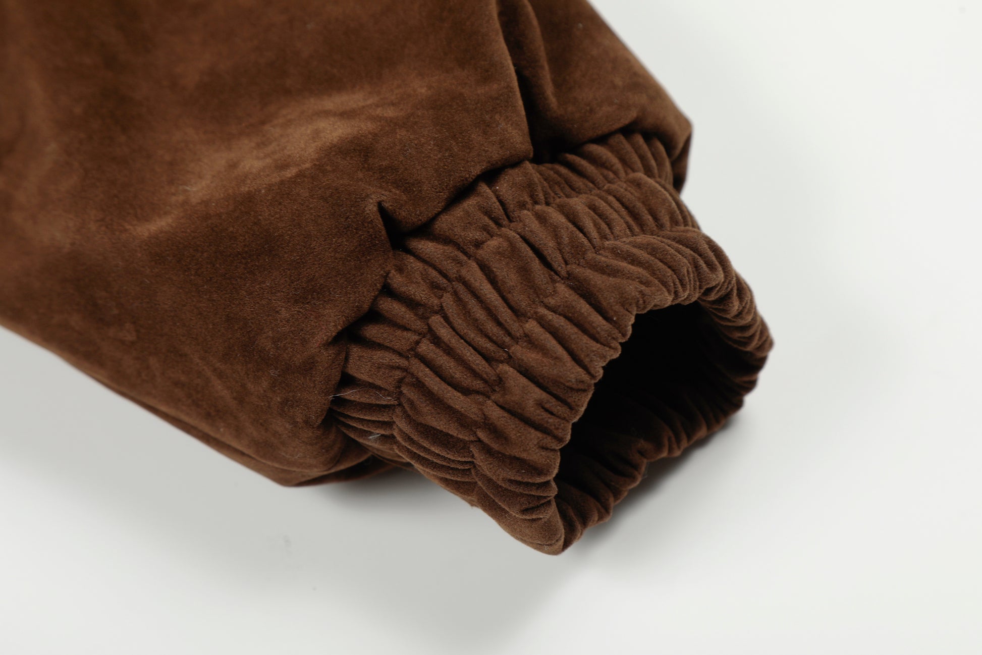 Streetwear Metal Clip Faux Fur Hooded Suede Bomber Jacket - Santo 