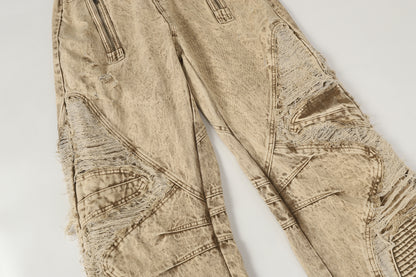 Fray Flair | Veste en jean effilochée