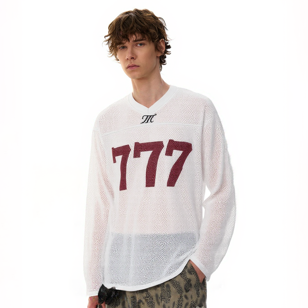 No.777 | Long Sleeve Mesh Jersey - Santo 