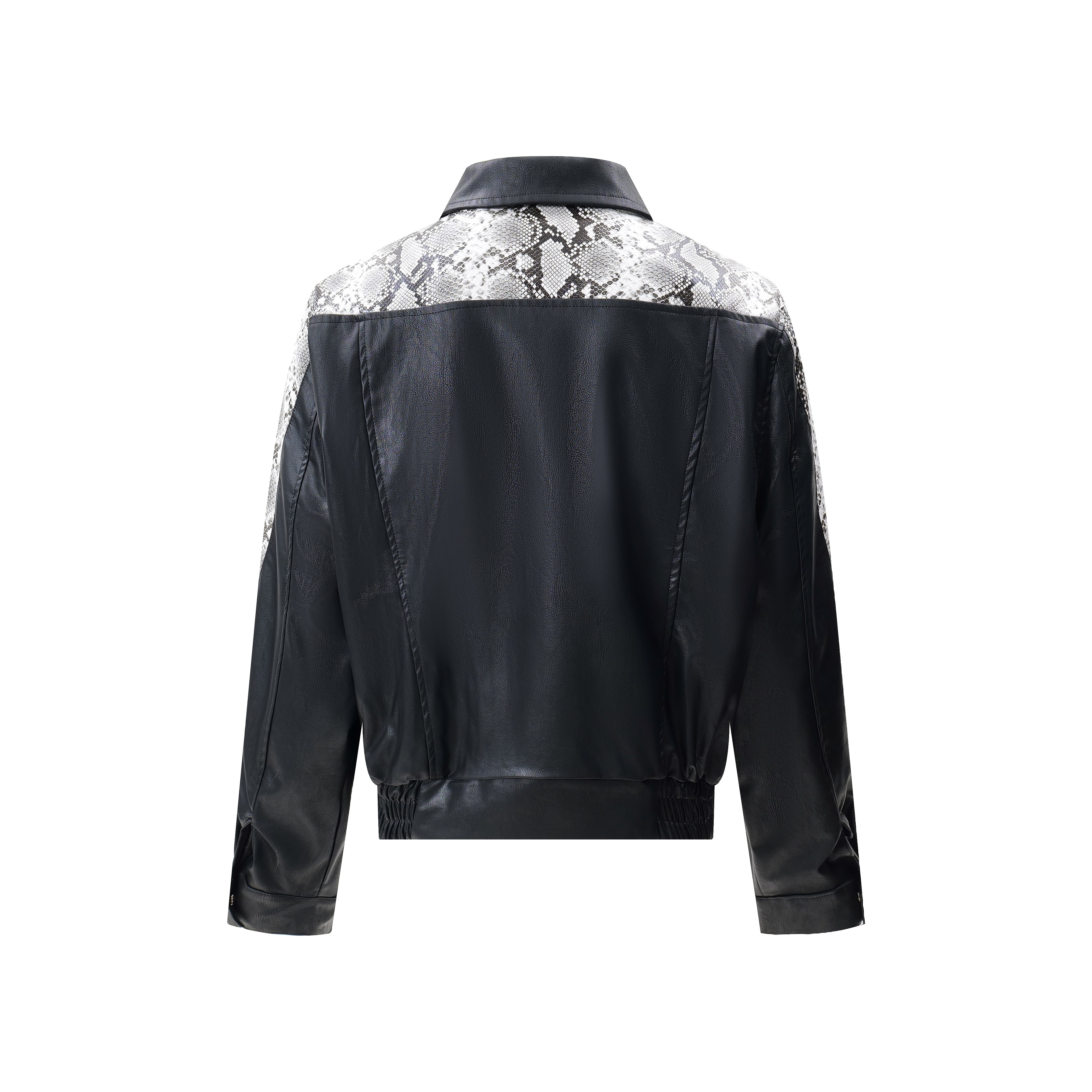 Fang | Faux Leather Jacket